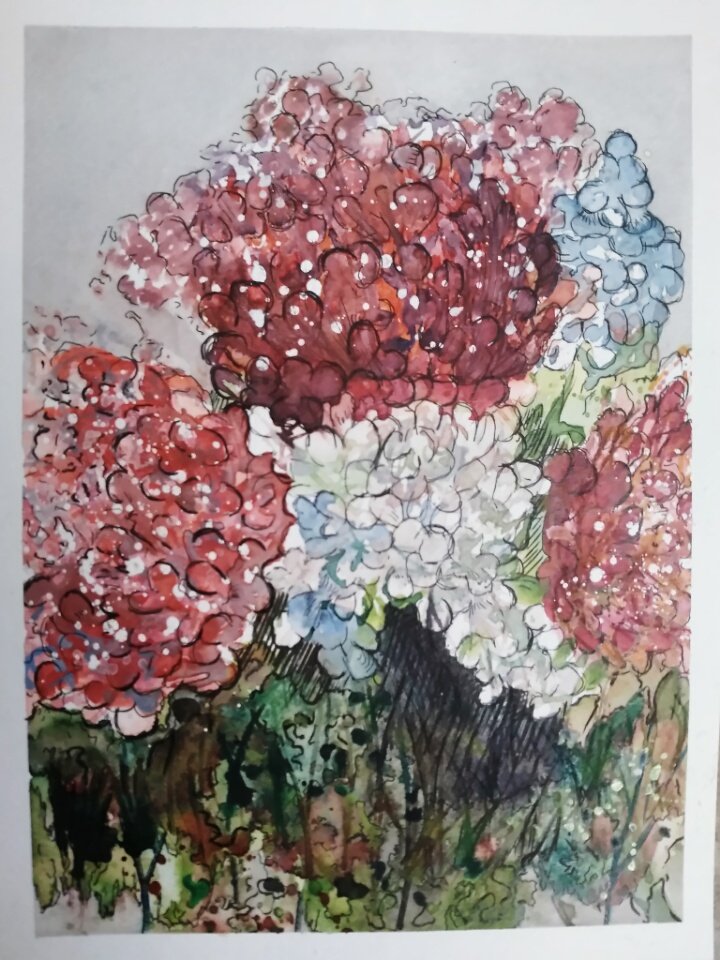 JRHvisualart's tweet photo. "Burst"
9*12"
Watercolor on paper https://t.co/3w4Y2cef8a