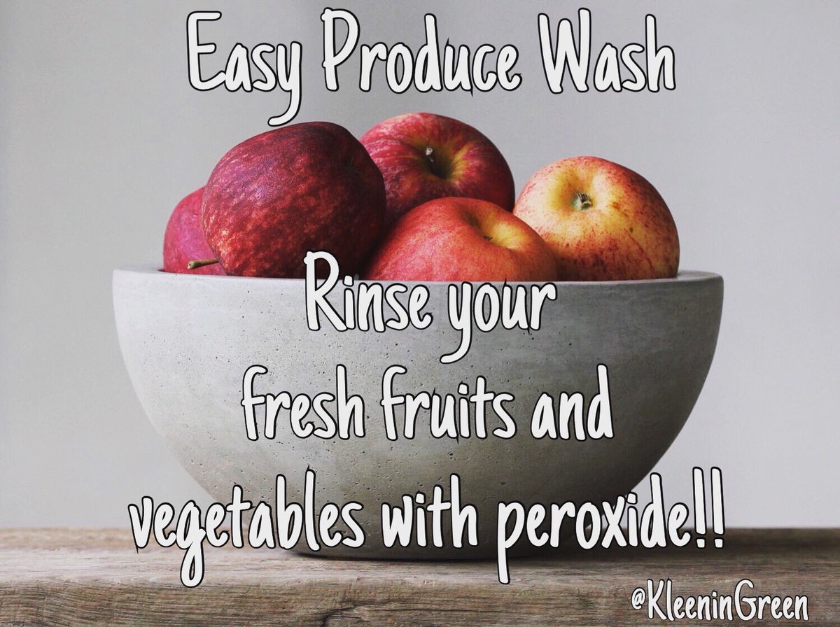 || Produce Wash ||
Use peroxide to clean and sanitize your fresh produce!!
—————————————
#fresh #produce #rinse #wash #clean #peroxide #dirt #pesticides #sanitize #fruit #vegetables #chemicalfreehome #chemicalfreeliving #nontoxic #farmersmarket #apples #oranges #organic