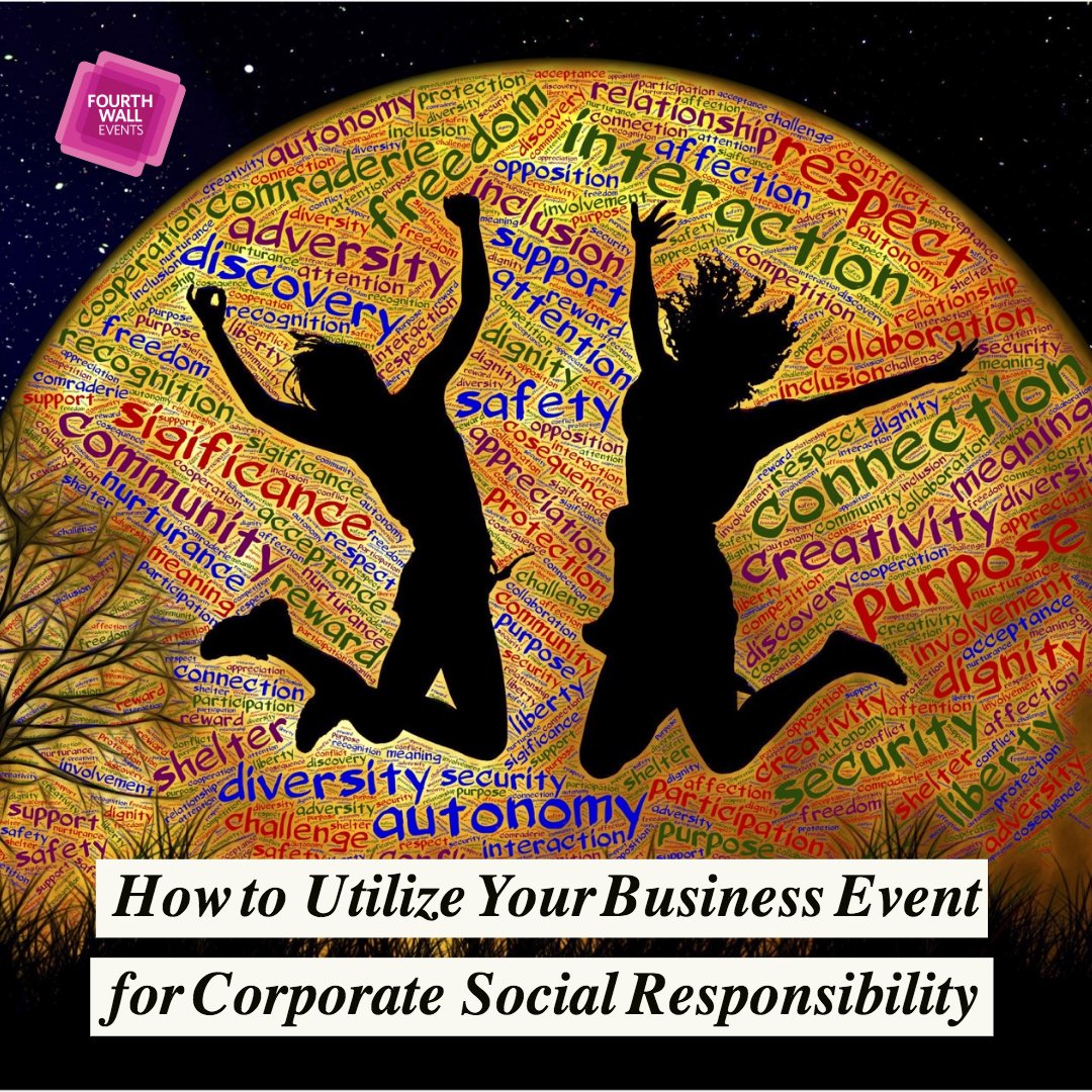 fourthwallevnts's tweet photo. How to Utilize Your #Business #Event for #Corporate Social Responsibility https://t.co/DWDm5N6fST https://t.co/8vMssNU1BW