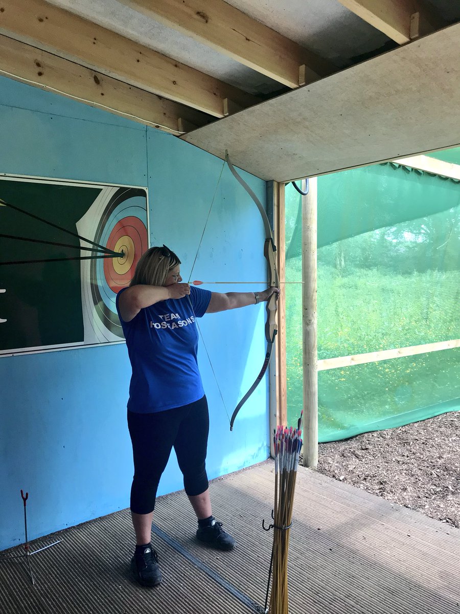 philippajacks's tweet photo. ...but #TeamTTG pulled it back in the archery contest - making it a win overall!! #goactivegames https://t.co/aPH8xvkCa8