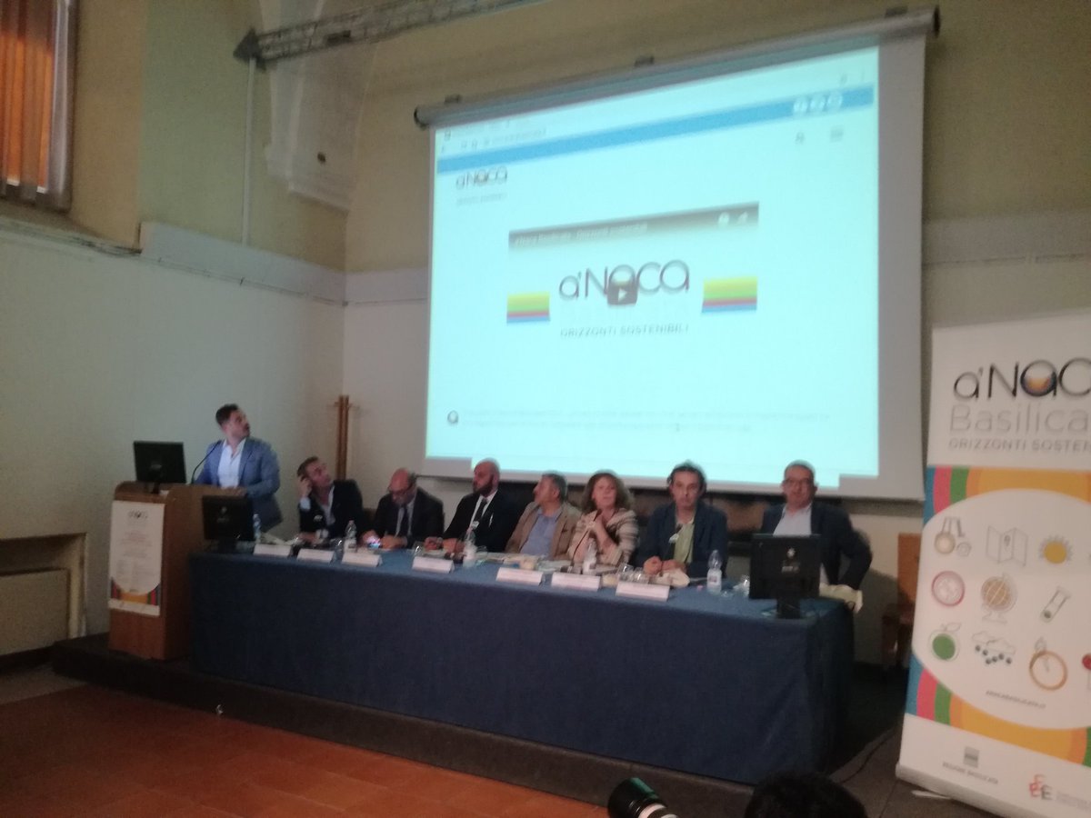 Le azioni di comunicazione previste sono:
✔ Marchio ombrello aNaca Basilicata, 
✔ Conferenza stampa di presentazione del progetto,
✔ Work Conference sul territorio,
✔ Promozione,
✔ Sito internet e Social Media.
#aNacaBasilicata