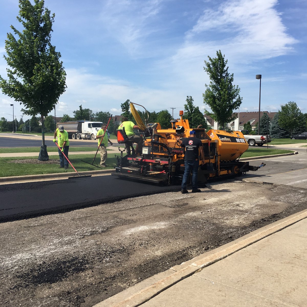 d202schools's tweet photo. @MrDraperPNHS asphalt work is a sure sign of summer @d202schools #202proud #202construction y https://t.co/BM5sWVGPhN