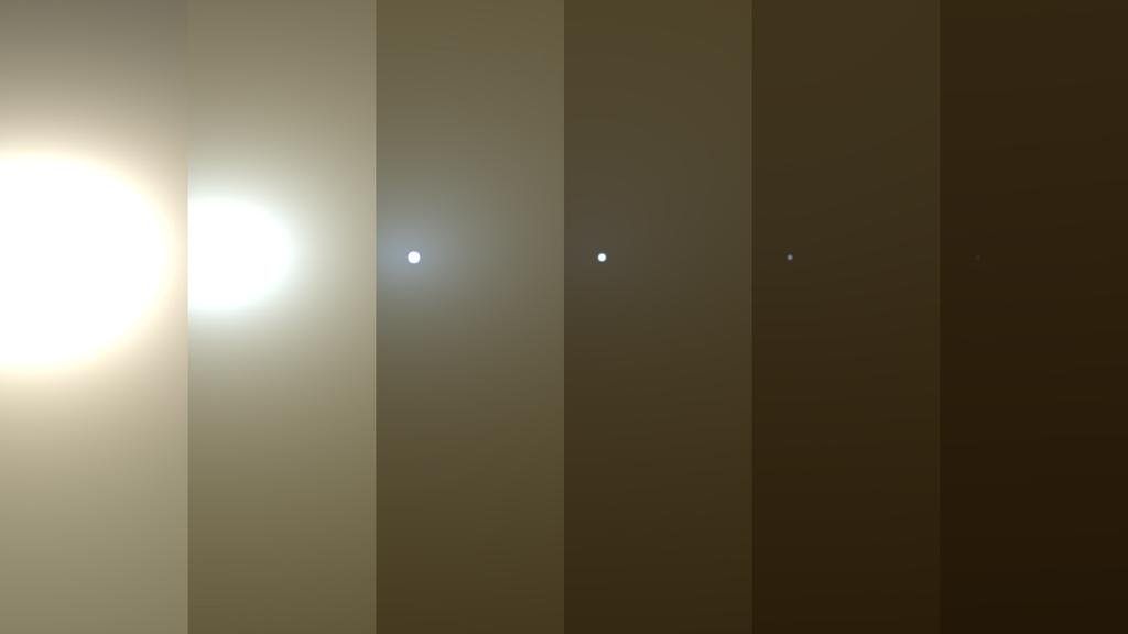 NASA's tweet photo. A massive Mars dust storm is turning day-to-night, causing the solar-powered @MarsRovers Opportunity to have likely entered a low-power mode where all subsystems are off, except a mission clock that can wake the computer to check power levels. Info: https://t.co/lSOHSsu1Oc https://t.co/jjjr6qs4cK