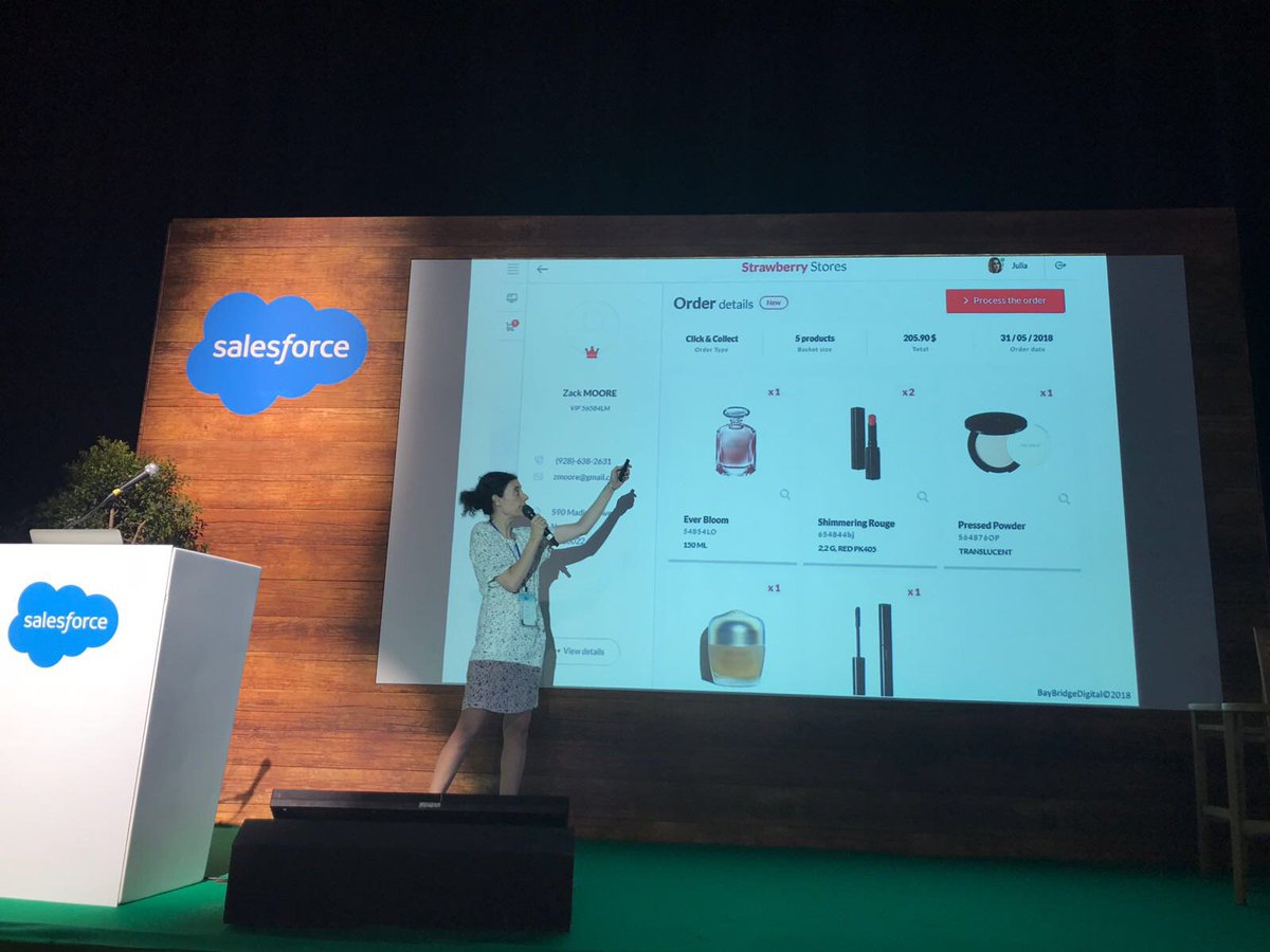 BBridgeDigital's tweet photo. Abigail Schirmann unveiled #BayBirdgeDigital’s clienteling mobile application platform built exclusively for retailers during Basecamp #Telaviv
#Retail #AI #Salesforce #BuildTheBridge
#Imagine #Innovate #Transform #Succeed
https://t.co/55USfsRwwl https://t.co/jxOLAu64Sq