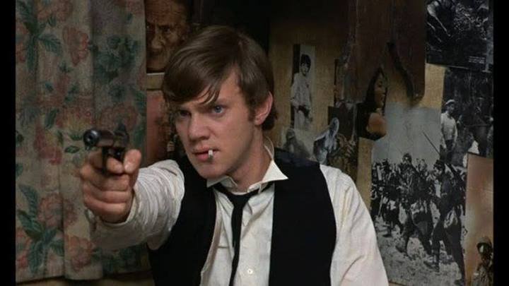 Happy 75th birthday to Malcolm McDowell. Photo from If...., 1968. 