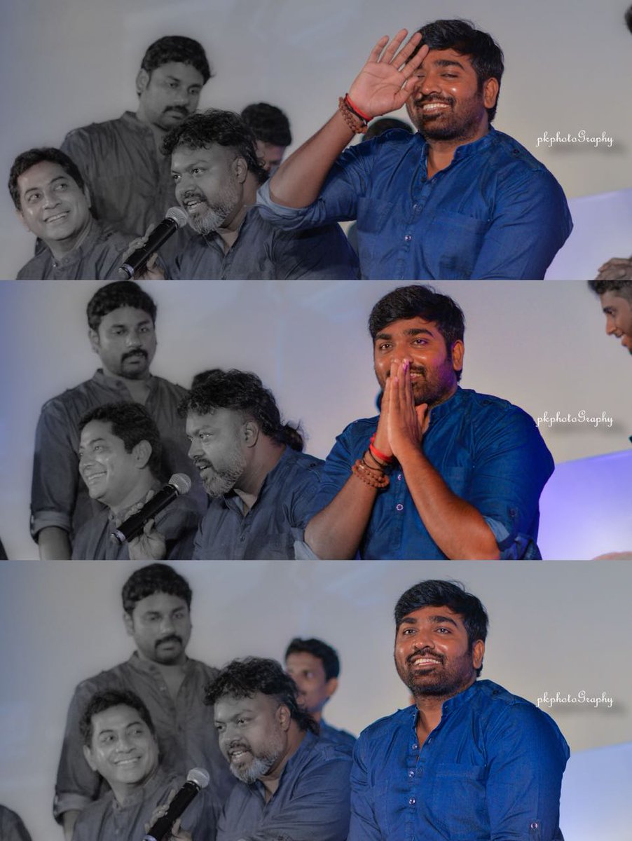 Team_VijaySethu's tweet photo. Through the beautiful lens of @pk_views . Clicked at #JungaAudioLaunch #VijaySethupathi https://t.co/BjX9fjRaoI