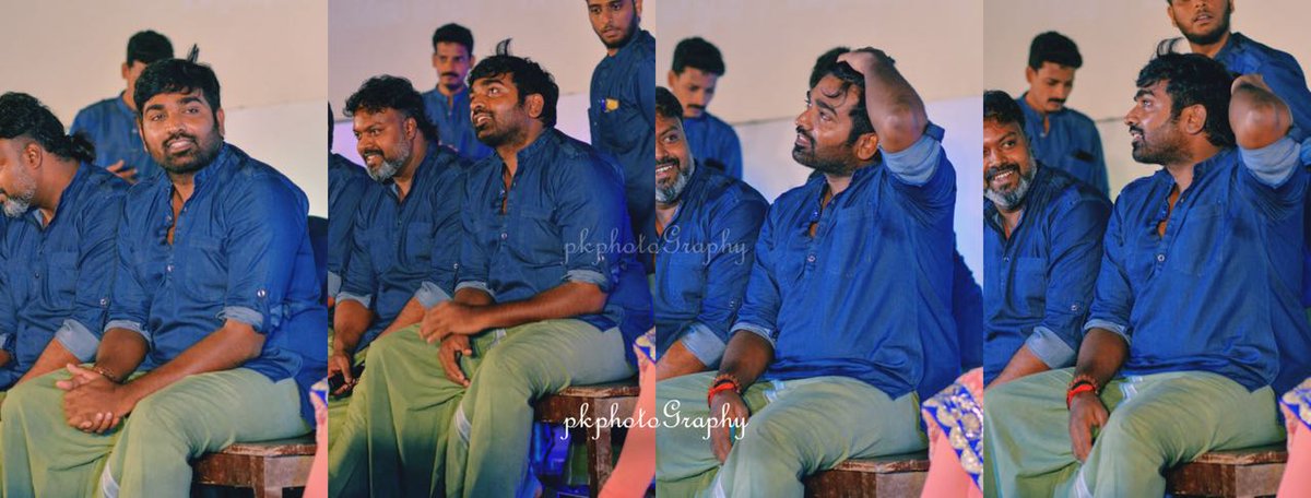 Team_VijaySethu's tweet photo. Through the beautiful lens of @pk_views . Clicked at #JungaAudioLaunch #VijaySethupathi https://t.co/BjX9fjRaoI