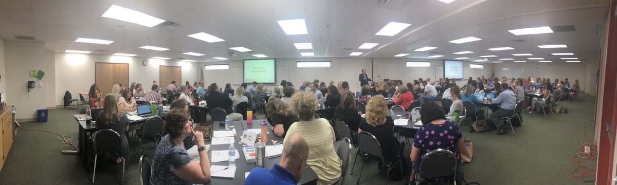 Assessment_GPS's tweet photo. #GPS Teacher Professionals and their Administrators talking #EssentialAssessment #summerlearning #IChooseGPS #thnx @TomSchimmer @GPS_District https://t.co/7w0uGVZqSo
