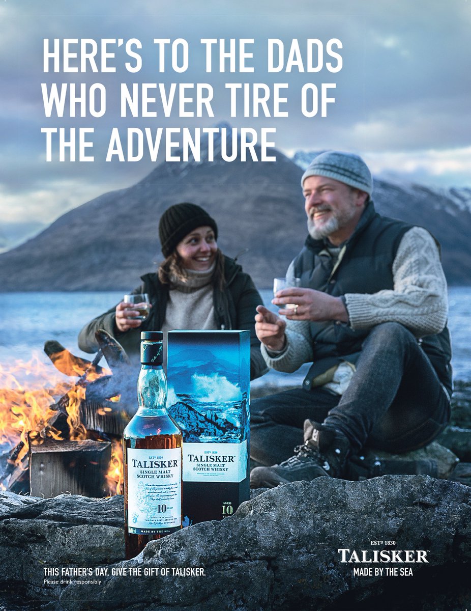 twentytwenty_'s tweet photo. Great to see one of the final ads for @luluashstudio's latest commission through @southpawagency for @TaliskerWhisky https://t.co/odVWVuC1tN