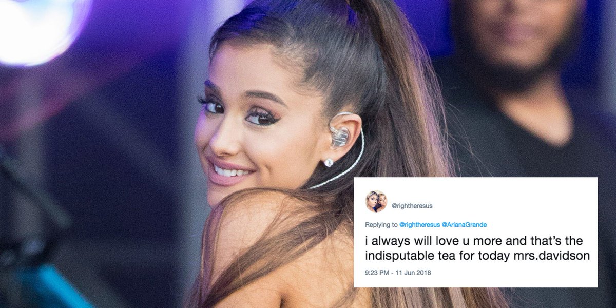 It Sure Seems Like Ariana Grande Confirmed Her Engagement on Twitter glmr.co/jQ5qIB2 https://t.co/USw3SW0R1o