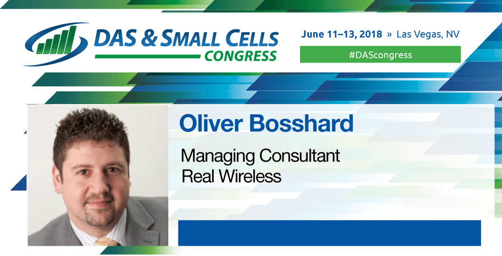 IBWCongress's tweet photo. Thanks to @obosshard of @real_wireless for joining us for the first Wireless Enterprise Breakout session of the day. Oliver will show how to get the real commercial and operational requirements for DAS + more, right now at #DASCongress! https://t.co/WPl8ryPpnM