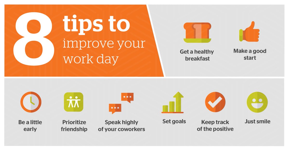 UMiamiUOnline's tweet photo. Wouldn't it be nice to go to work on Monday without feeling doomy? Transform your habits with these tips and have a better time at work #WednesdayWorkTips #Uonline #Umiami https://t.co/F2WMmnKr6J
