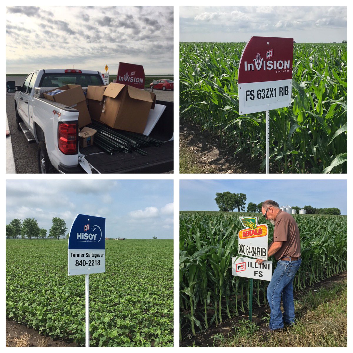 illinifs_seed's tweet photo. Our sales staff is out signing fields today competing in a friendly competition against our neighbors to the west, @PiattCountyFS ! #SignBlitz2018 https://t.co/epWXDzSOop