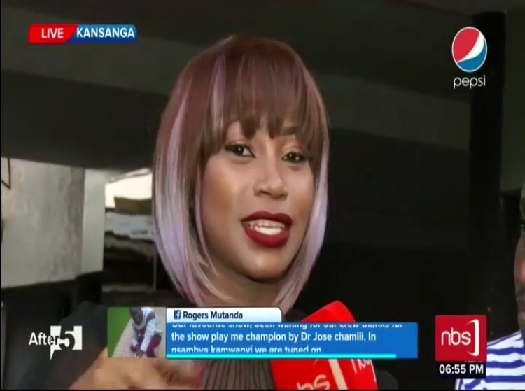 <a href="/Ksheebah1/">Sheebah</a>: I don’t believe in word on the street. If <a href="/cindysanyu/">Cindy sanyu</a> wants a battle she will holla at me. If she ever wants a battle with me it will be out of respect. #NBSAfter5