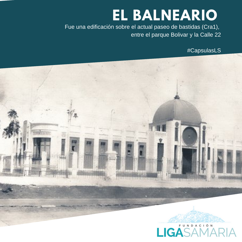 LigaSamaria's tweet photo. #CapsulaLS : El balneario, una edificación que hizo parte de nuestra historia. https://t.co/xAJM2dT1kn