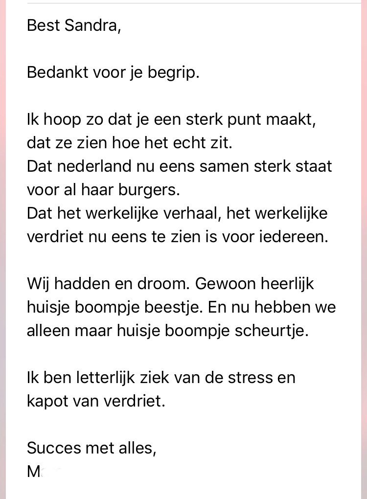 Willen jullie aub 👇 onderstaande even lezen?

Na jaren strijden voor vergoeding schade #gaswinning #Groningen blijkt het door minister Wiebes beloofde ruimhartige bod van de #NAM vaak lang niet genoeg om het huis te herstellen

👇 is wat dat onrecht met veel gedupeerden doet
