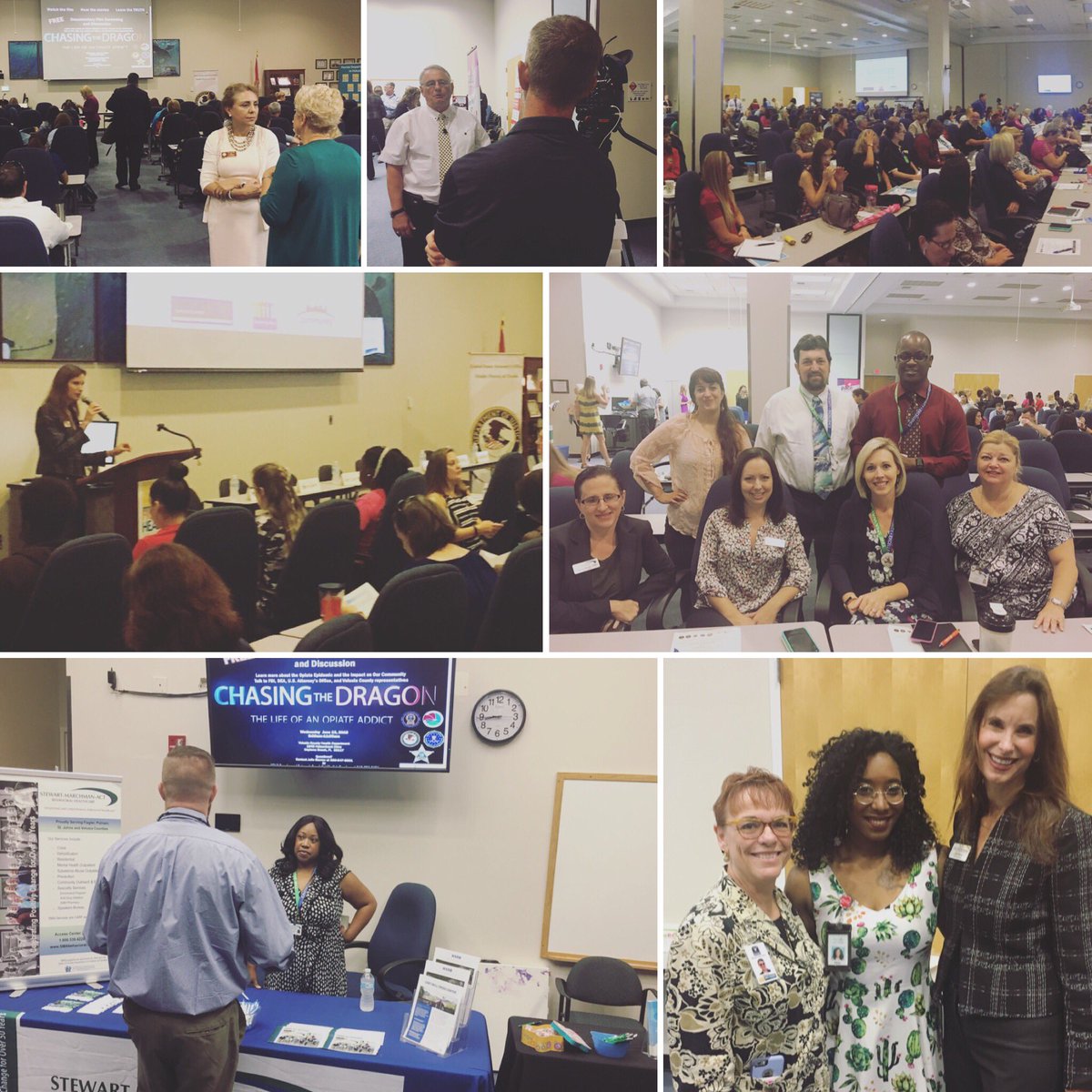 SMAHealthcare's tweet photo. Great event this morning with expert panelists discussing the opiate/opioid crisis and the importance of partnerships, prevention, community resources, and funding initiatives for substance abuse treatment. #SMA #OVFV #opioidepidemic #opioidcrisis #treatmentworks #MAT https://t.co/kyJj6WiuGp