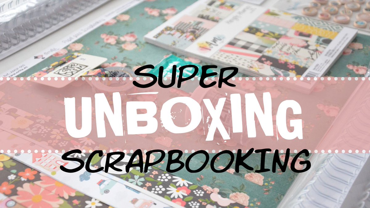 artwanderlust2's tweet photo. SUPER UNBOXING de #SCRAP en el canal 😉. Os enseñamos dos pedidos MARAVILLOSOS a @Mitiendadearte  y a @UpandScrap . Esperamos que os guste 😊😊. LINK al #video:  https://t.co/KYGKVNpRaa https://t.co/eqCT6KeIKQ