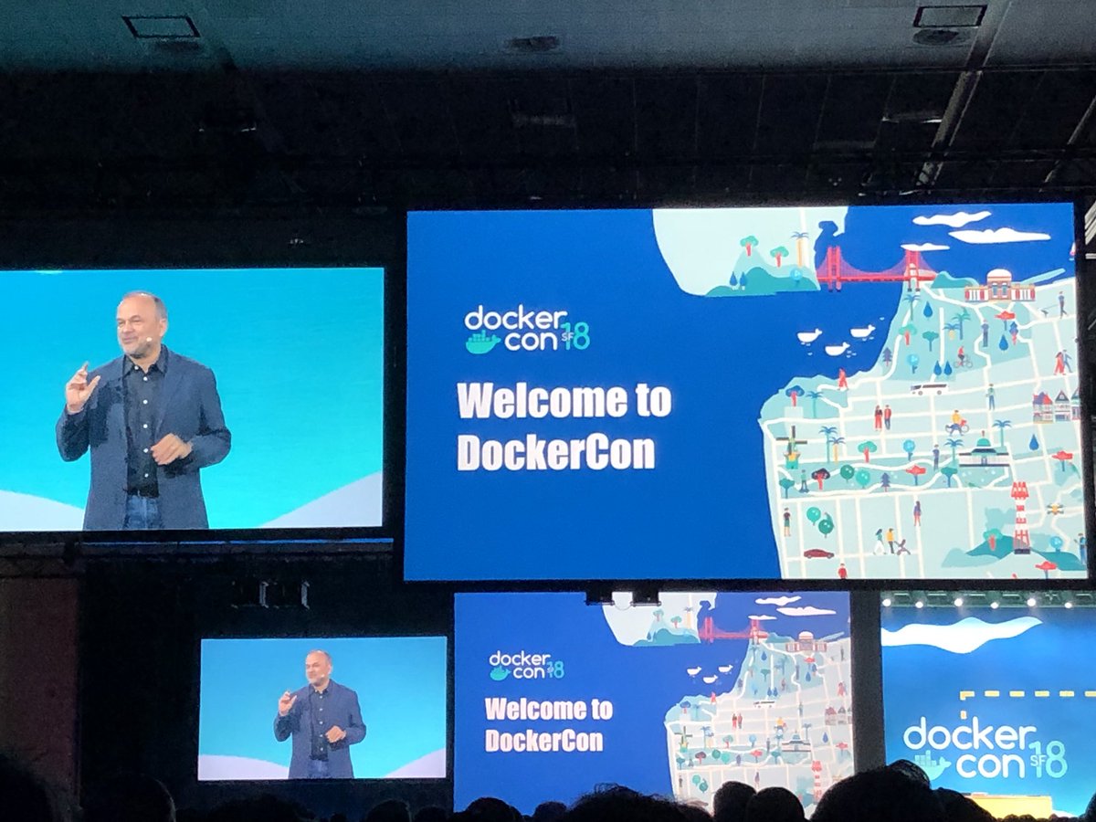 _nlgonzalez's tweet image. General session 1! 
@IngeniaCA presente ! #dockercon #dockercon2018 #sanfrancisco