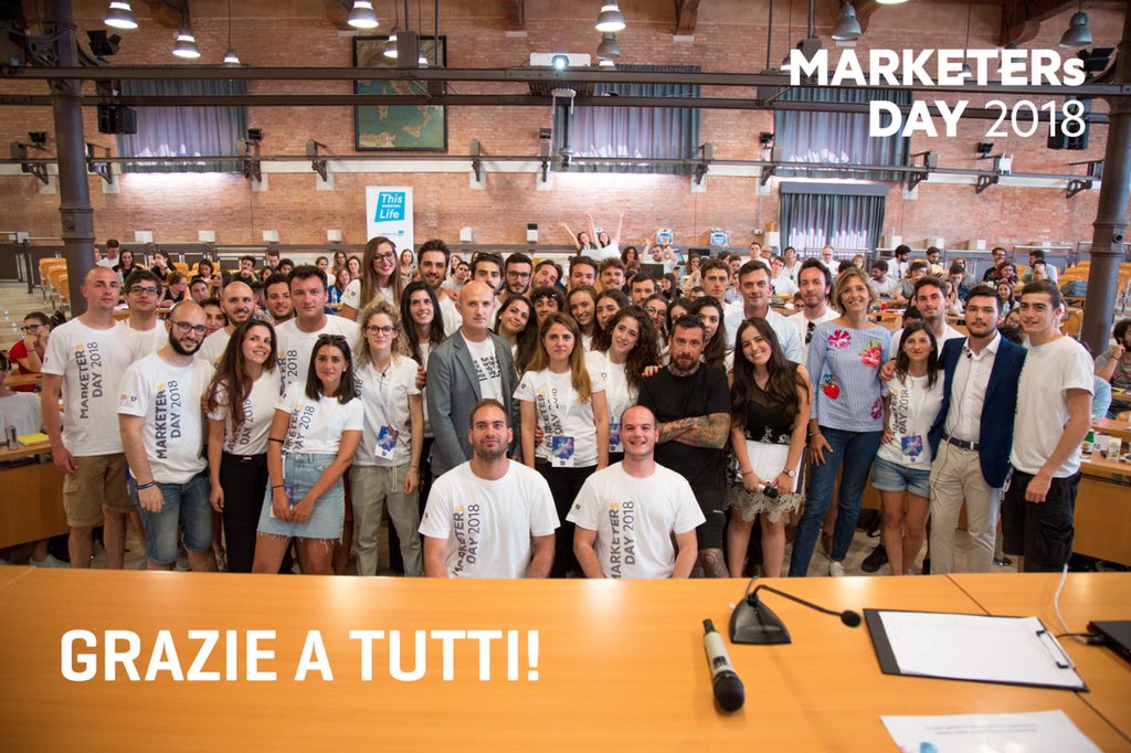 Il #MDay18 si è concluso! Grazie agli ospiti e a tutti i presenti, in particolare alla Task per aver reso possibile questa giornata.🎉✨
