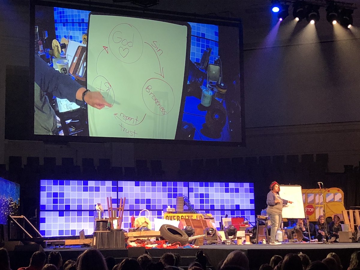 GardenmomK's tweet image. Great to see @shandonkids using 3 CIRCLES #LifeOnMission to teach kids at VBS how #JesusTransforms ! @ShandonBaptist