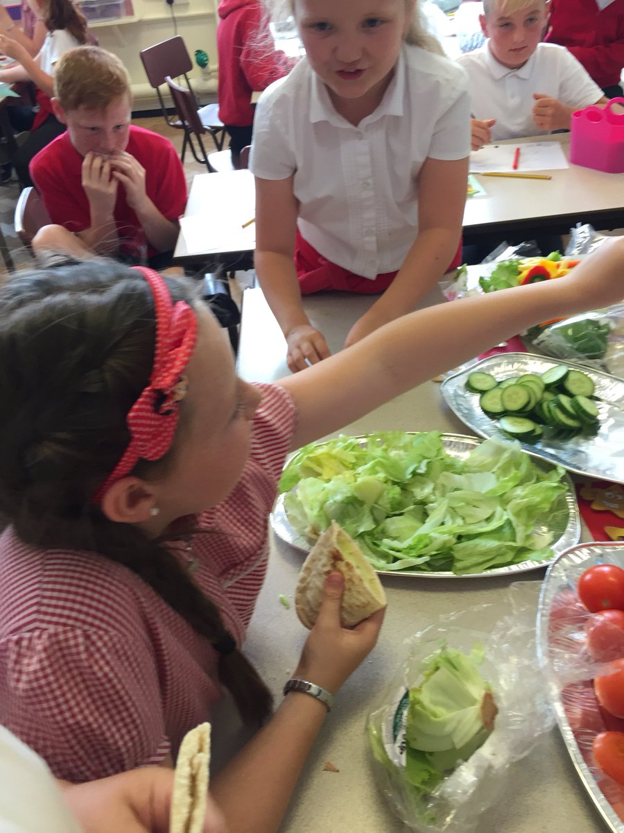 CwmneddPrimary1's tweet photo. Healthy living day in Year4/5 #pittapockets @ABM_HSchools https://t.co/g5p8GXEhrx