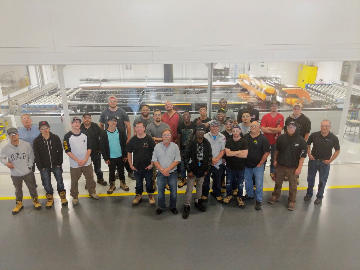 We hosted <a href="/FTI_IUPAT/">FinishingTradesInst</a> students today who are passionate about glazing! We showed them everything from our oversized equipment &amp; 5th Ave projects to our wallyball court and birthday wheel! We hope you left inspired and motivated &amp; we can't wait to work with you in the future!