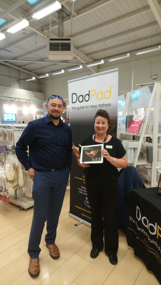 dadpaduk's tweet photo. Triumphant win of sales by me who helped sell 11 DadPads @Mothercare Chester #EPE Expectant Parent Event. Sorry to Angie, previous #dadchampion who only sold 7 at the last one! She's the real winner though! Thank you Angie for being the best #Dadvocate 💪👍👍👍 https://t.co/ibZYjoqrvH