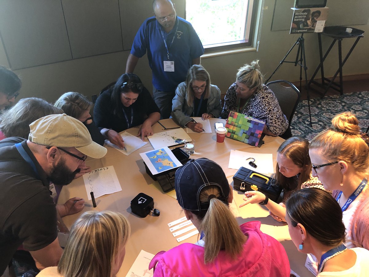 MissKingSTEM's tweet photo. If you missed our session on “Making your classroom an escape room” at @InnEdCO you can find our presentation and resources at https://t.co/dooPAA75hZ - If you have any questions at all, please feel free to reach out! We all had a blast! #InnEdCO18 https://t.co/dBHU2R9qLb