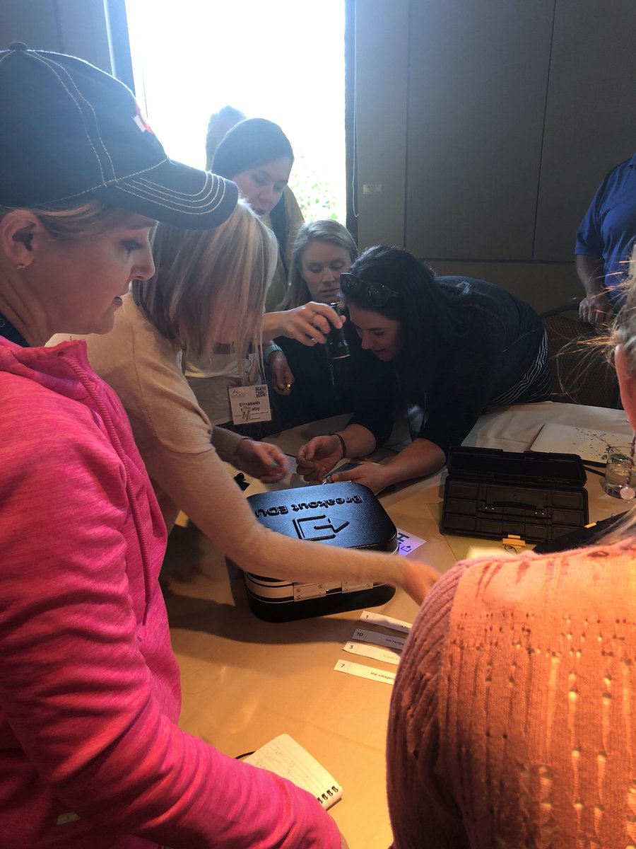 MissKingSTEM's tweet photo. If you missed our session on “Making your classroom an escape room” at @InnEdCO you can find our presentation and resources at https://t.co/dooPAA75hZ - If you have any questions at all, please feel free to reach out! We all had a blast! #InnEdCO18 https://t.co/dBHU2R9qLb