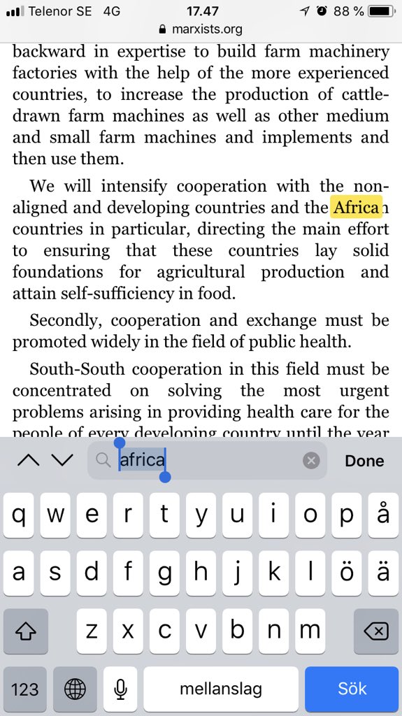 The DPRK offered African nations material support against colonialism and for African self determination even if that meant the DPRK had to “tightens it’s belt” to encourage and maintain solidarity.