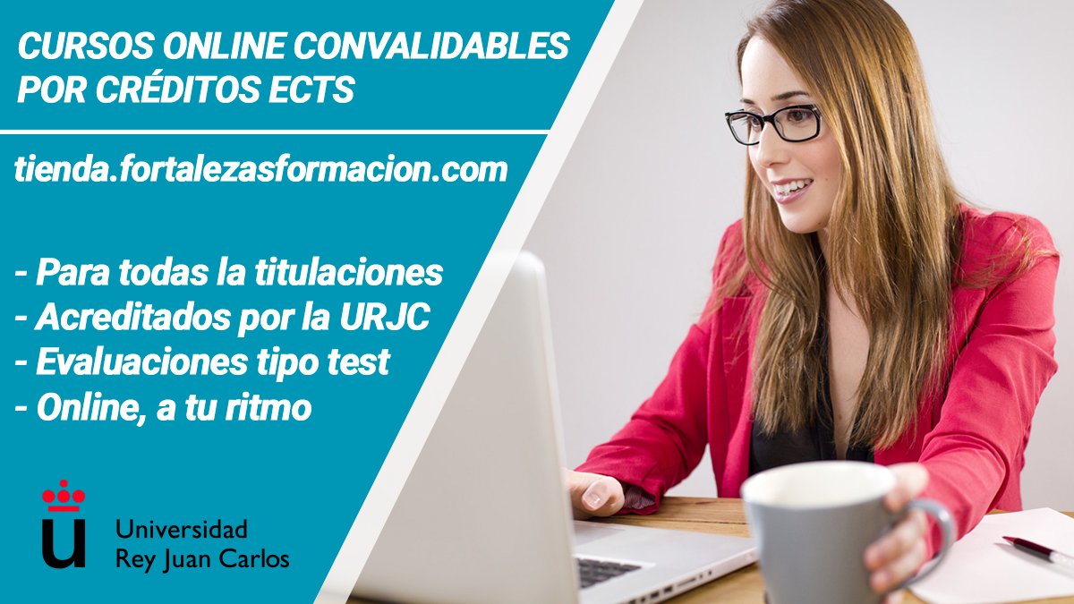 fortalezas_'s tweet photo. Cursos online convalidables por créditos ECTS. Matricúlate en https://t.co/KvzFrGrhyr #Cursos #Formación #CursosOnLine 🖱️🖥️ https://t.co/GEyEu7fx9g