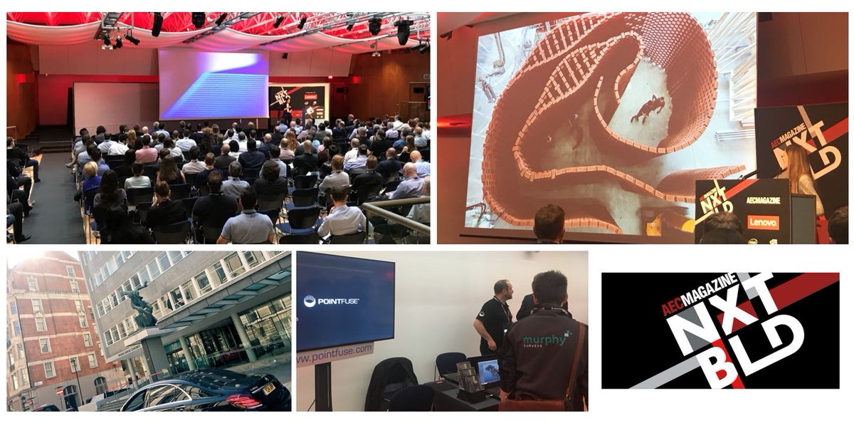 m_geospatial's tweet photo. Thanks to @NXTBLD for hosting a great event exploring the next generation of technology &amp; the future of big data &amp; BIM for the AEC industry #VR #AR #AI #SmartCities #4D5DConstruction #IoT #ConvergingTech @AECmagazine https://t.co/ml6wiB1Dea