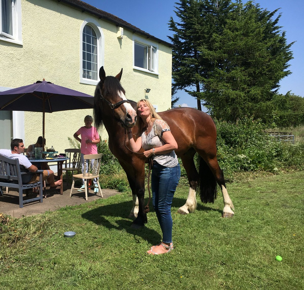 immjac's tweet photo. When Jac met Bill 😍❤️#iminlove #whatabeauty https://t.co/6Sa9jOkHHX