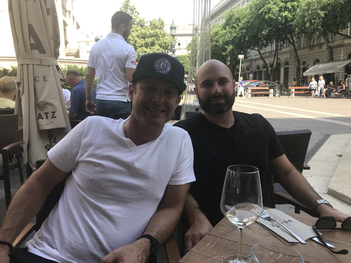 randywyner's tweet photo. Hanging in Budapest with my boys!!! What an amazing city! https://t.co/unhSphLw5O
