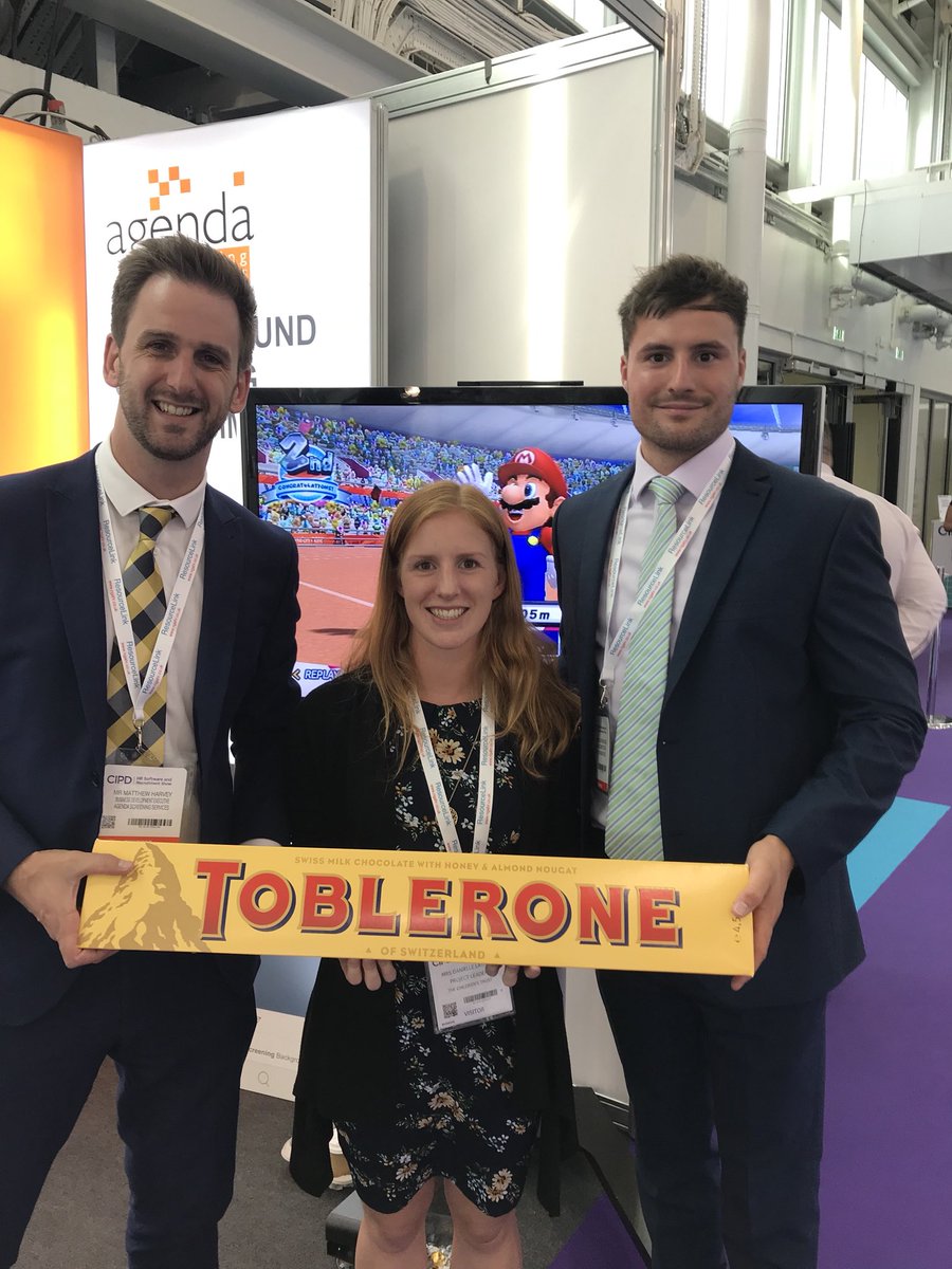 AgendaScreening's tweet photo. Congratulations to Danielle from @Childrens_Trust for winning on our stand #HRSS18 #cipd #wecheck #wescreen #wecare ... drop by our stand tomorrow for your chance to win! #agendascreening https://t.co/T6gxKRRJVZ