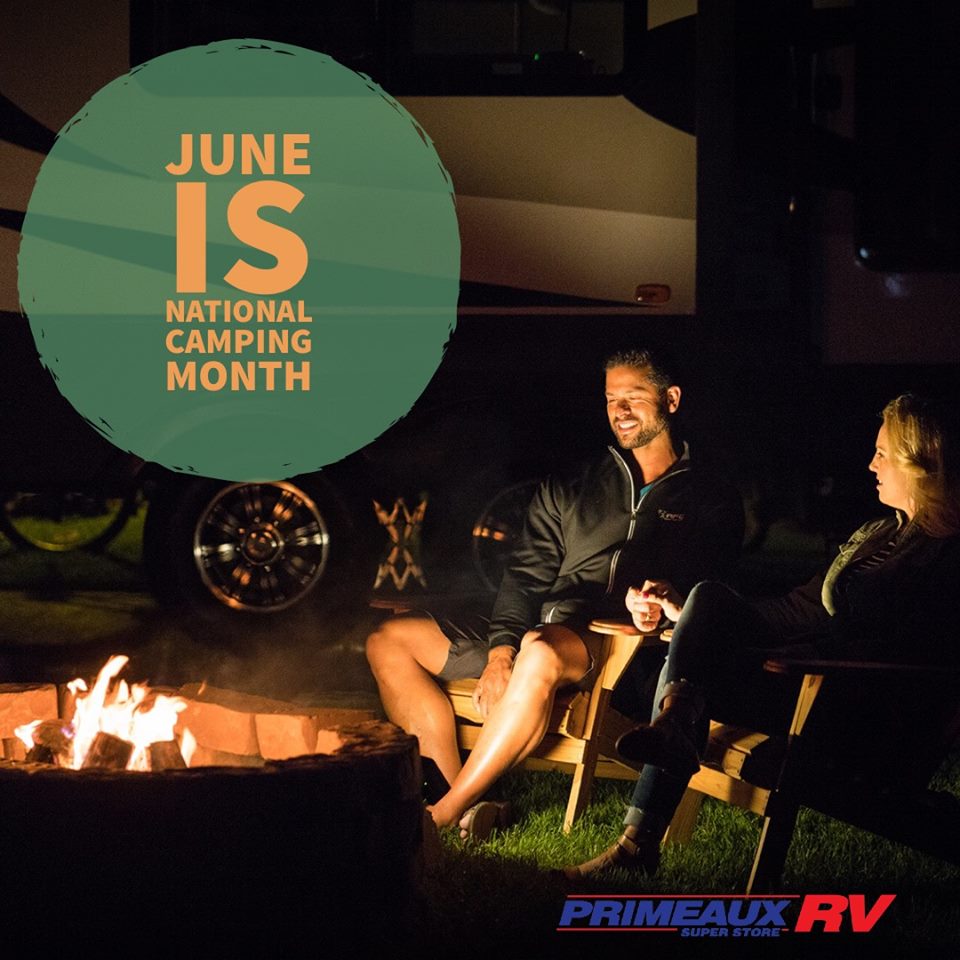 💡Fun fact: 
June is... National Camping Month! 
Take a look at the link below to see how National Camping Month came about!

daysoftheyear.com/days/camping-m…