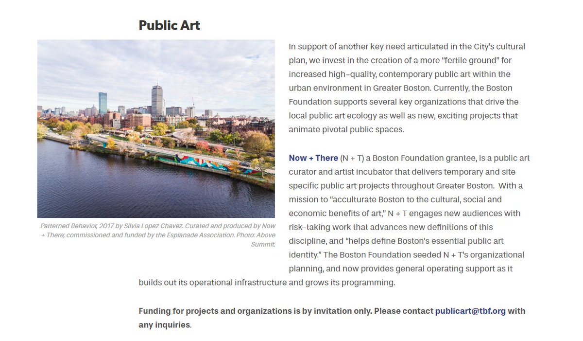EsplanadeBoston's tweet photo. Thanks to the @bostonfdn for featuring #patternedbehavior on their website as an illustration of successful public art in Boston! We commissioned this piece from @Art_Design_Love and @now_and_there in 2017. https://t.co/PqkLKyn6Ox