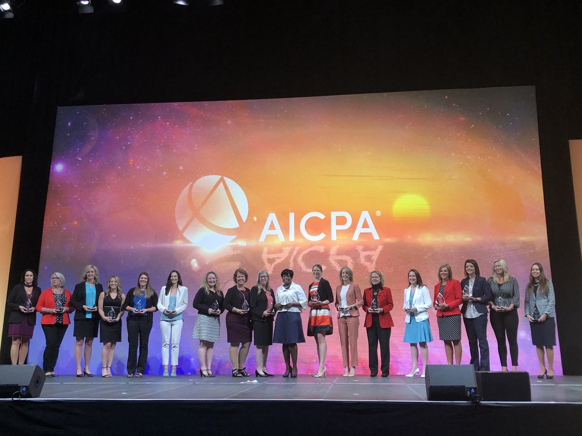 Congratulations to our Most Powerful Women in Accounting award winners! We are continuously inspired by each of you. #AICPAENGAGE