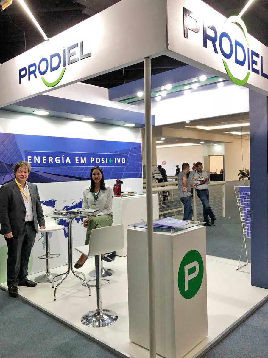 PRODIEL's tweet photo. Hoy también estamos en la #BrasilSolarPower de Río de Janeiro. Visita nuestro stand número P35. https://t.co/cq4XDHDOjY
