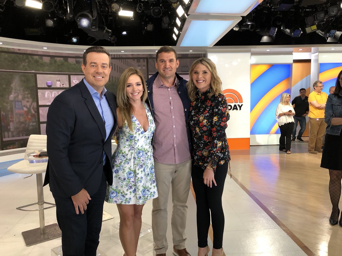 HeatherZiMS's tweet photo. Very cool for the @TODAYshow to have Ryan on a segment today, talking @AllStarGame and @ziMSFoundation ! https://t.co/vS0U1nbIt9