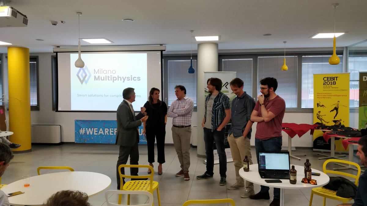 PoliHub's tweet photo. #UpDate #NewEntries Manuele Aufiero e il team di #MilanoMultiphysics sviluppano strumenti di simulazione per reattori nucleari di quarta generazione che riducono le scorie, bruciano quelle passate e sono più sicuri. Welcome! https://t.co/9i4pJjrkOu