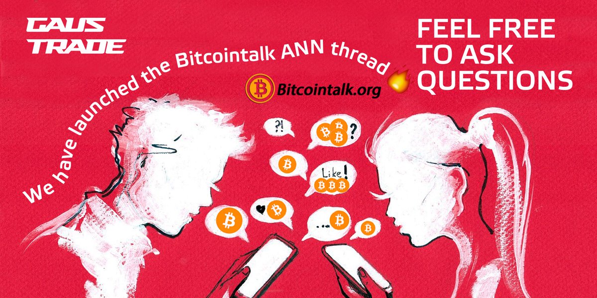 GausTrade's tweet photo. We have launched the Bitcointalk Ann thread🔥
Feel free and ask questions✌️
Link - https://t.co/vO1HjIsdWW
#GausTrade #Blockchain #Automotive #Carswith30percentdiscount https://t.co/lDBRzw2VRx