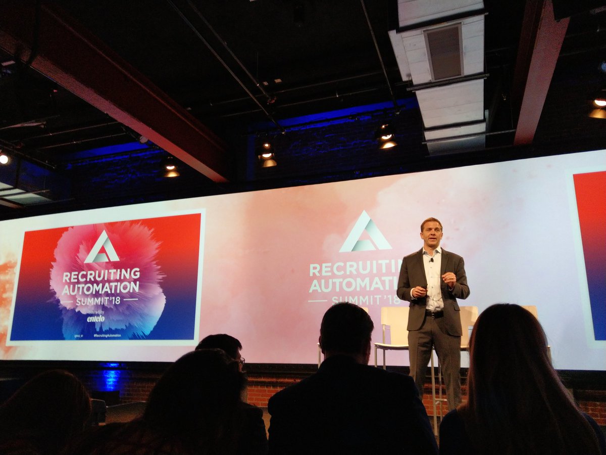 eddylsc's tweet image. Jon Bischke kicking off RAS! #RAS #recruitingautomation