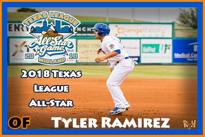 RockHounds's tweet photo. With less than two weeks until the Texas League All-Star Game comes to Midland, the roster is finally announced! Midland will highlight the ASG Roster with a total of 5 players! @Baby_Jesus9, @Tyler_Ramirez_ and @j25sportman are just three of the players named to the roster! https://t.co/goFHoVO87f