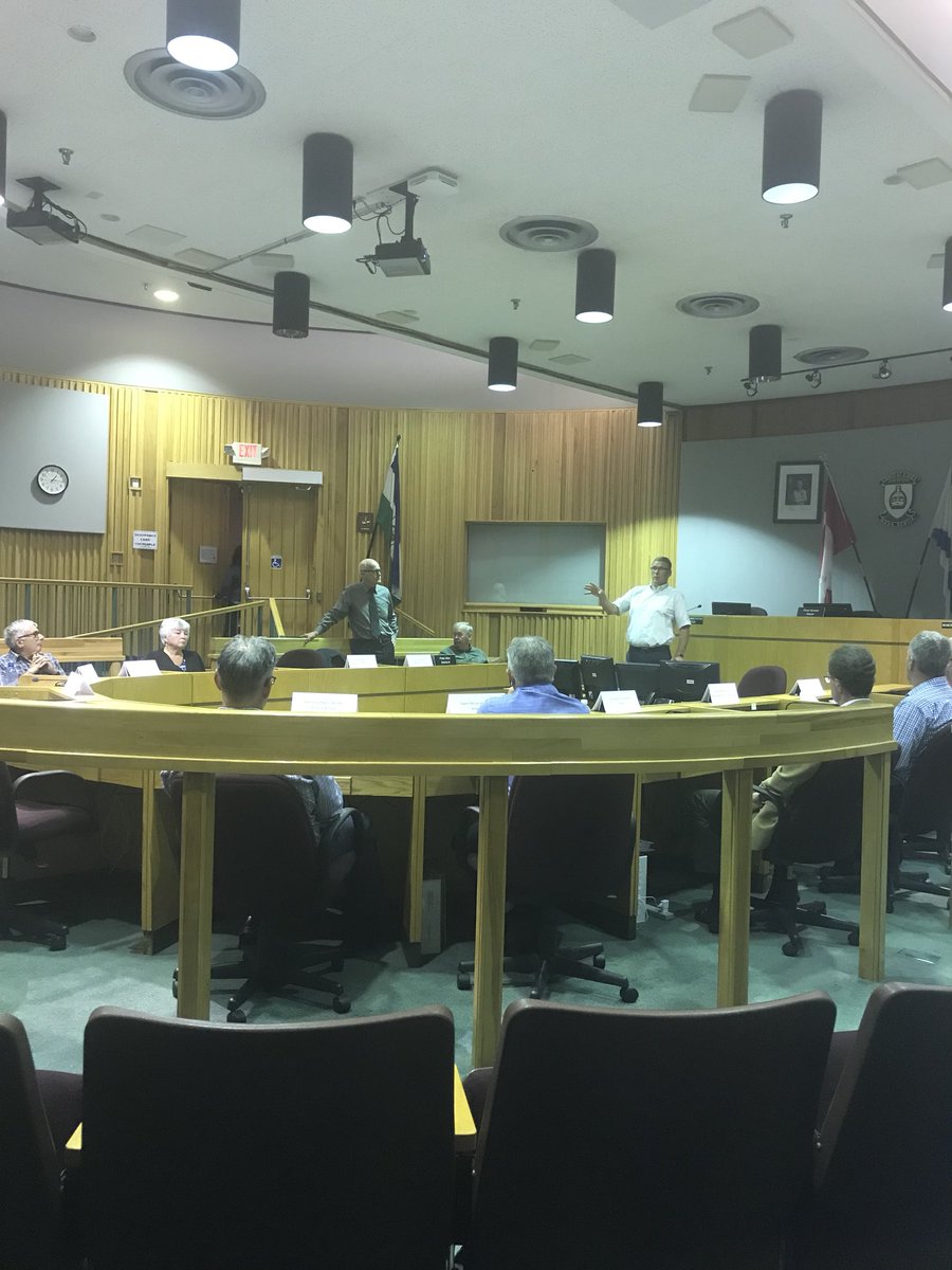 AntigonishCo's tweet photo. Warden McCarron taking part in discussions in Kings County today regarding Broadband Internet https://t.co/DwyggtSmtT