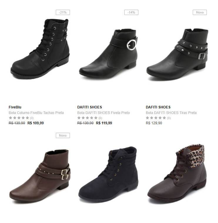 duas botas por 99 dafiti