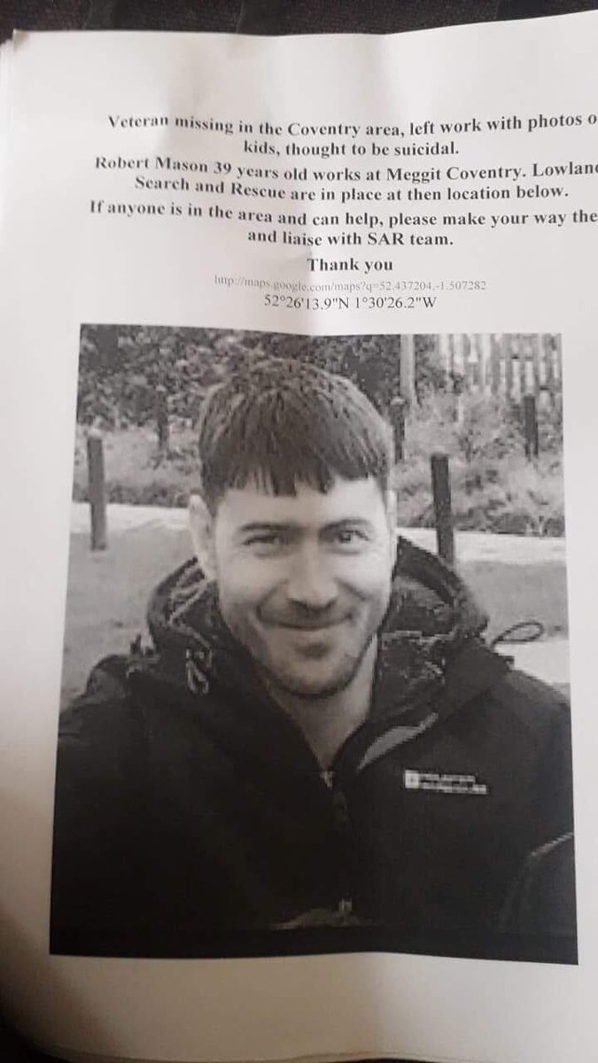 bigphilcampion's tweet photo. RT AND SHARE PLEASE #LeaveNoManBehind we need to find this guy https://t.co/O7RWLeUyht