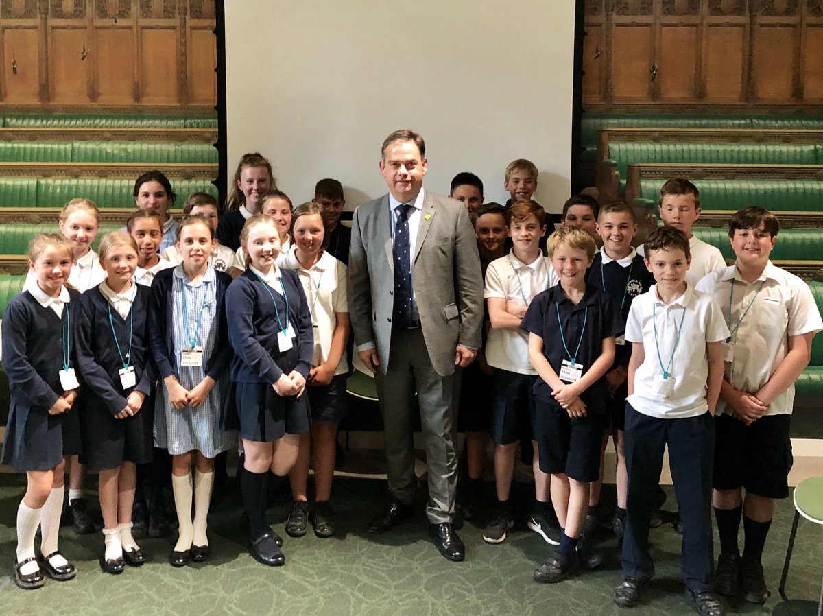 nadams's tweet photo. Great to welcome pupils from @southmilfordcp today into Parliament today. Some excellent questions for me to answer. Good luck to them all at big school in September. https://t.co/yJyy9cP5mu