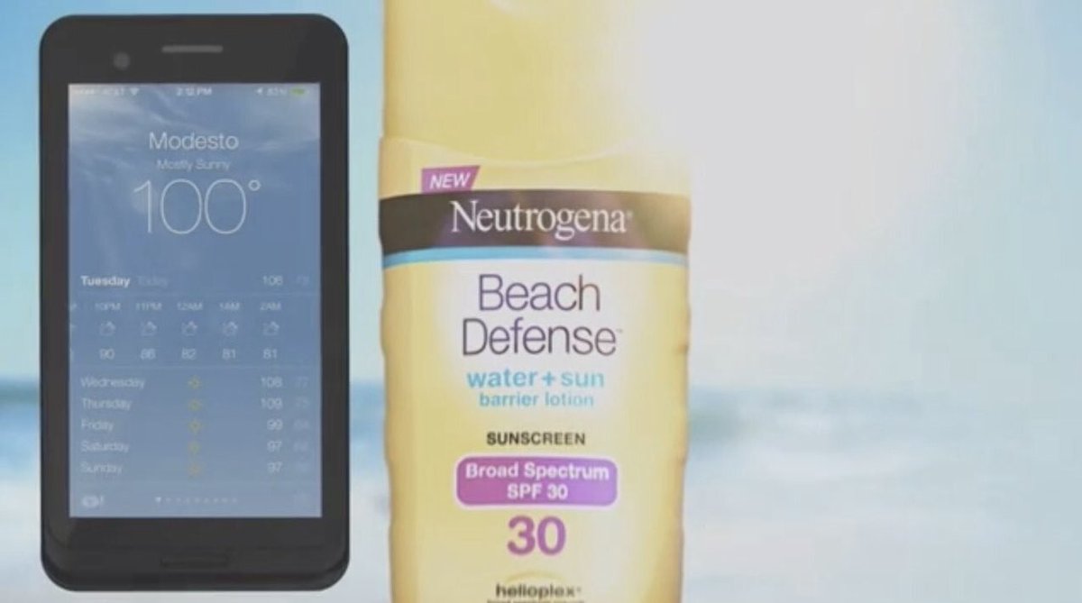 MMAglobal's tweet photo. This campaign by @Neutrogena was one of the first in the industry to use weather targeting without limiting the choices of where the brand could advertise — drastically increasing their product awareness & purchase intent. Watch it in our #CaseStudyHub: https://t.co/yFzDfuBl1T https://t.co/FZU6bK5cFj
